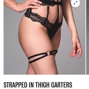 Thistle and Spire: Strapped In Thigh Garters